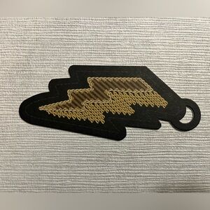 Coach Lightning Bolt Gift Tag